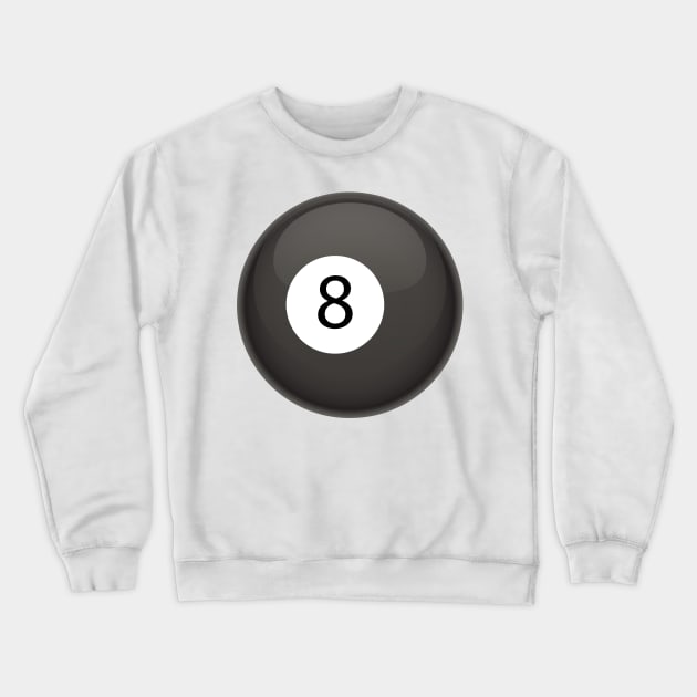 8 Ball Crewneck Sweatshirt by MarkoShirt